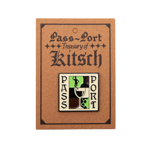 Pass Port - Wine 'Em Pin *SALE